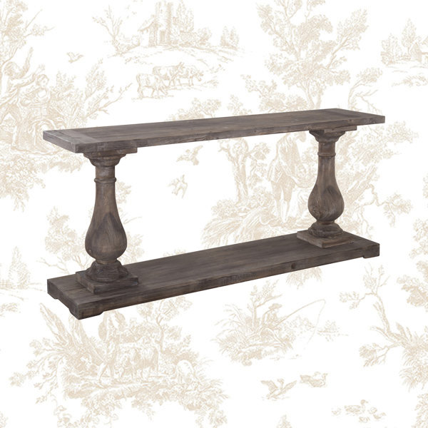 Ophelia & Co. Farrer 71" Solid Wood Console Table & Reviews | Wayfair